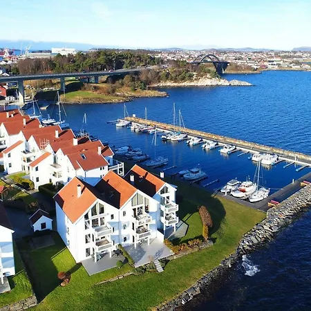 아파트 Silent Seaview Luxury Grasholmen *